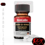 PAIN-O-SOMA (CARISOPRODOL) 350MG / PER TAB – 30 TABLETS – GENLABS