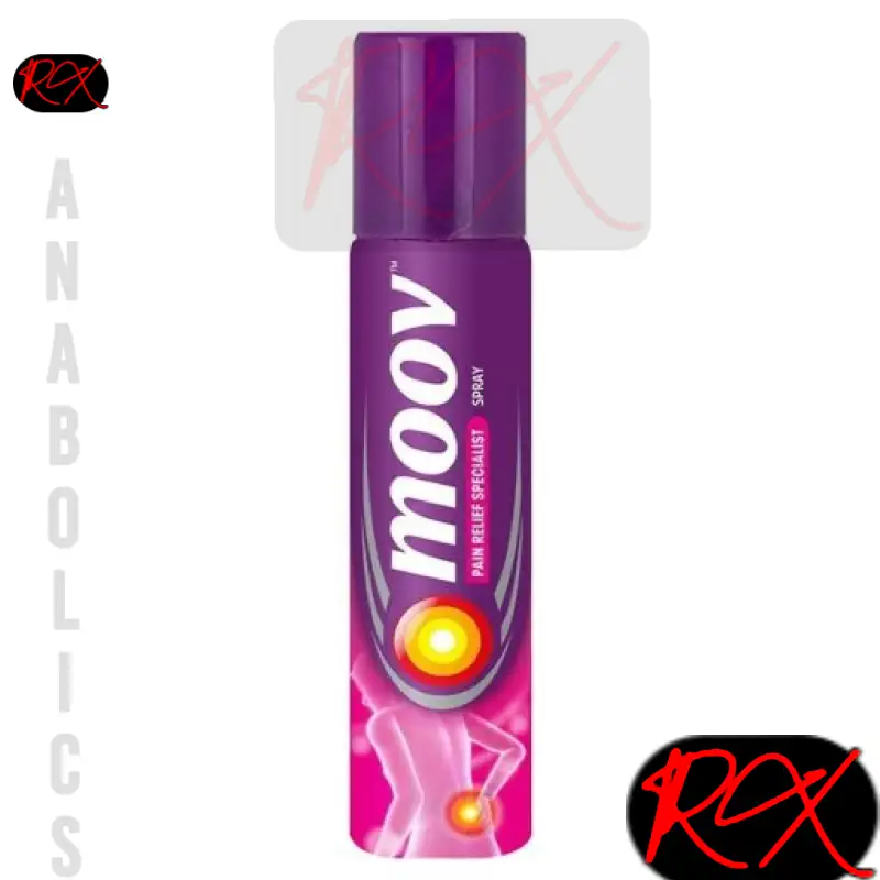 MOOV ACTIVE SPRAY – 80G ACTIVE PAIN RELIEF SPRAY – RECKITT BENCKISER - Image 2